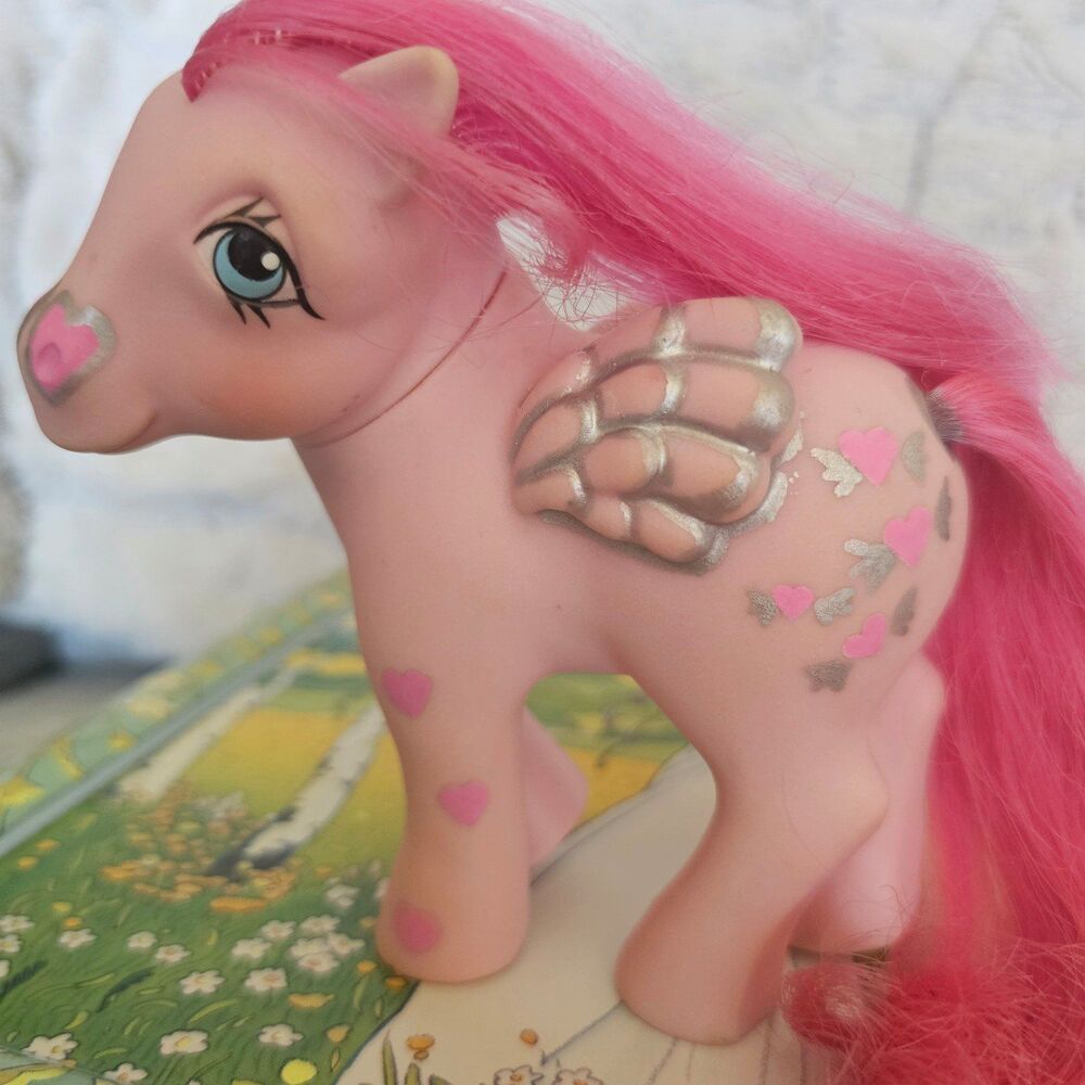 ♡ My Little Pony Custom Repaint Restored G1 Heart Throb Pegasus Vintage MLP Toy